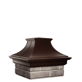 Zking Колпак Monblan Premium 385x385 с посадкой на 1,5 кирпича