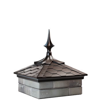ZKING Колпак EVEREST 390 x 390 с пикой на 1,5 кирпича