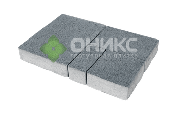 Брусчатка Бавария Оникс 280x210x60 цветной